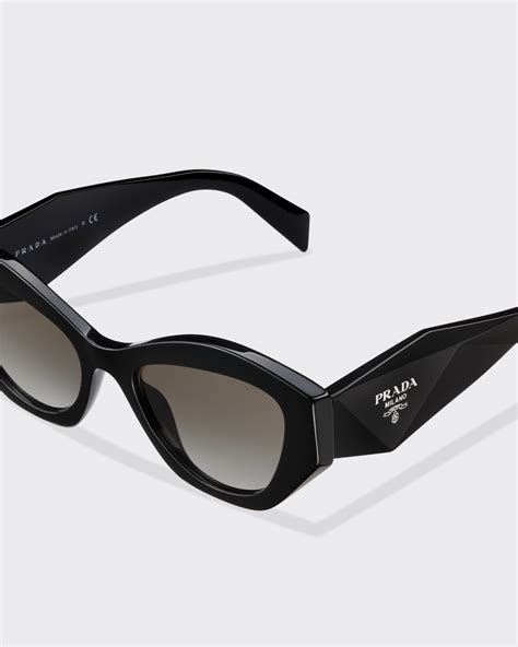 Gradient Anthracite Gray Lenses Prada Symbole 